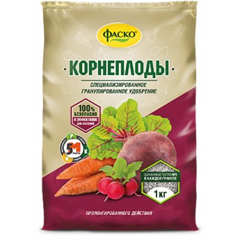 Минеральное удобрение комплексное ФАСКО для корнеплодов УД0102ФАС35 1 кг